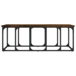 vidaXL Konferenčný stolík dymový dub 100x50x35,5 cm kompozitné drevo – Obrázok 4