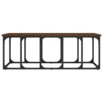 vidaXL Konferenčný stolík hnedý dub 100x50x35,5 cm kompozitné drevo – Obrázok 4