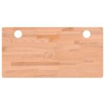 vidaXL Doska stolíka 100x50x4 cm masívny buk – Obrázok 2