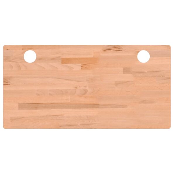 vidaXL Doska stolíka 100x50x4 cm masívny buk – Obrázok 2