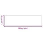 vidaXL Behúň na koberce sisalový vzhľad platina 80x300 cm – Obrázok 6