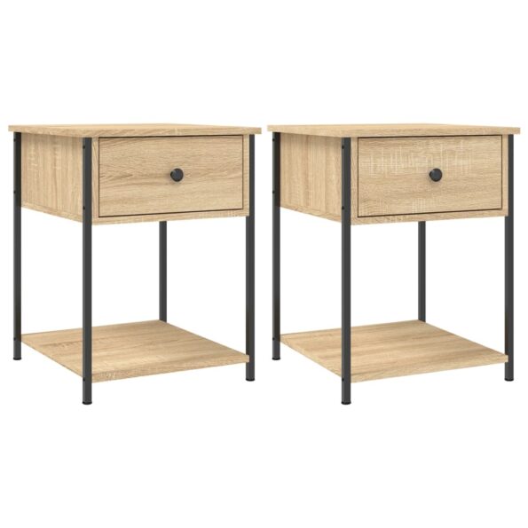 VXL8720845938055_a_en_hd_1.jpg vidaXL Nočné stolíky 2 ks dub sonoma 44x45x58 cm kompozitné drevo – Obrázok 2