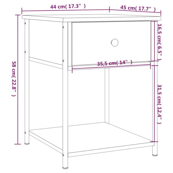 VXL8720845938093_g_en_hd_10.jpg vidaXL Nočné stolíky 2 ks sivý dub sonoma 44x45x58 cm kompozitné drevo – Obrázok 12