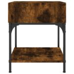 vidaXL Nočné stolíky 2 ks dymový dub 40x41x50 cm kompozitné drevo – Obrázok 6