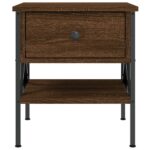 vidaXL Nočné stolíky 2 ks hnedý dub 40x42x45 cm kompozitné drevo – Obrázok 6