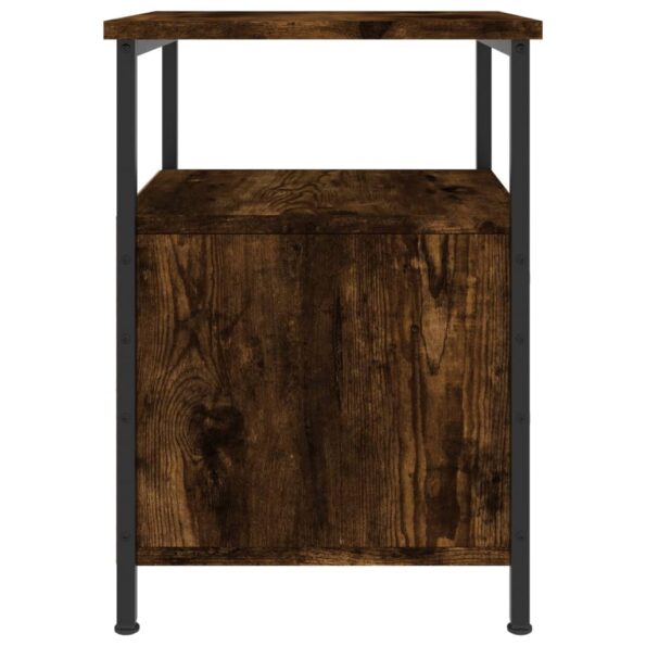 vidaXL Nočné stolíky 2 ks dymový dub 34x35,5x50 cm kompozitné drevo – Obrázok 8
