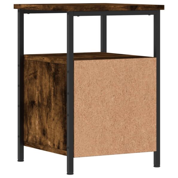 vidaXL Nočné stolíky 2 ks dymový dub 34x35,5x50 cm kompozitné drevo – Obrázok 9