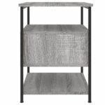 vidaXL Nočné stolíky 2 ks sivá sonoma 40x42x56 cm, kompozitné drevo – Obrázok 8