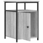 vidaXL Nočný stolík sivý sonoma 40x42x60 cm kompozitné drevo – Obrázok 5