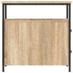 vidaXL Nočné stolíky 2 ks dub sonoma 30x60x60 cm kompozitné drevo – Obrázok 8
