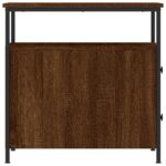 vidaXL Nočné stolíky 2 ks hnedý dub 30x60x60 cm kompozitné drevo – Obrázok 8