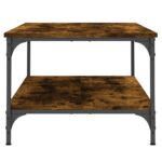 vidaXL Konferenčný stolík dymový dub 100x55x40 cm kompozitné drevo – Obrázok 5