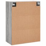 vidaXL Nástenná skrinka sivý dub sonoma 69,5x34x90 cm – Obrázok 9
