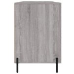 vidaXL Stôl sivý dub sonoma 140x50x75 cm kompozitné drevo – Obrázok 7