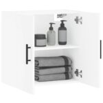 vidaXL Nástenná skrinka biela 60x31x60 cm kompozitné drevo – Obrázok 4
