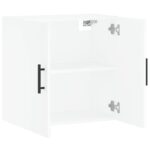 vidaXL Nástenná skrinka biela 60x31x60 cm kompozitné drevo – Obrázok 6