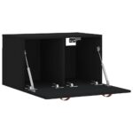 vidaXL Nástenná skrinka, čierna 60x36,5x35 cm, kompozitné drevo – Obrázok 6