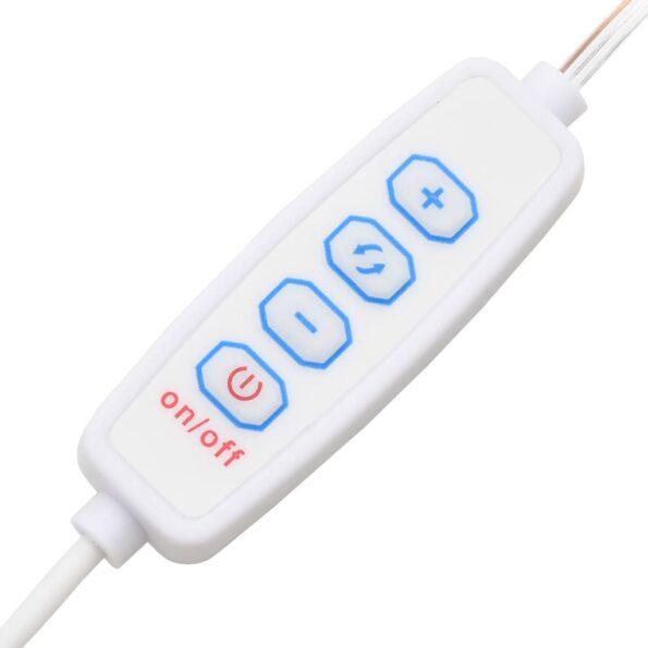 vidaXL Toaletný stolík s LED svetlami betónovo sivý 96x40x142 cm – Obrázok 10