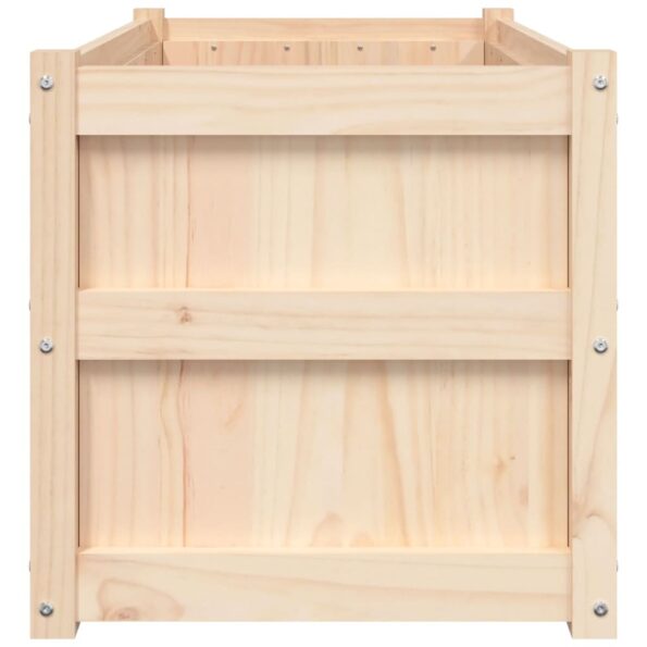 vidaXL Záhradné kvetináče 2 ks masívna borovica – Obrázok 7