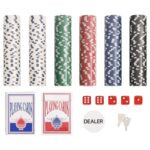 vidaXL Súprava pokrových žetónov 300 ks 11,5 g – Obrázok 4