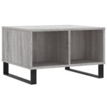 vidaXL Konferenčný stolík sivý dub sonoma 60x50x36,5 spracované drevo – Obrázok 2