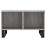 vidaXL Konferenčný stolík sivý dub sonoma 60x50x36,5 spracované drevo – Obrázok 4