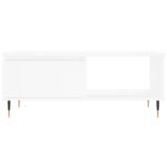 vidaXL Konferenčný stolík biely 90x50x36,5 cm spracované drevo – Obrázok 5