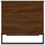 vidaXL Konferenčný stolík hnedý dub 60x44,5x45 cm spracované drevo – Obrázok 7