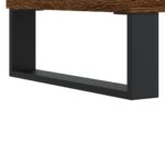 vidaXL Konferenčný stolík hnedý dub 60x44,5x45 cm spracované drevo – Obrázok 9