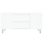 vidaXL Konferenčný stolík biely 102x44,5x50 cm kompozitné drevo – Obrázok 5