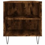 vidaXL Konferenčný stolík dymový dub 102x44,5x50 cm kompozitné drevo – Obrázok 7