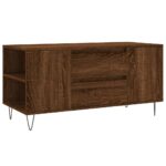 vidaXL Konferenčný stolík hnedý dub 102x44,5x50 cm kompozitné drevo – Obrázok 2