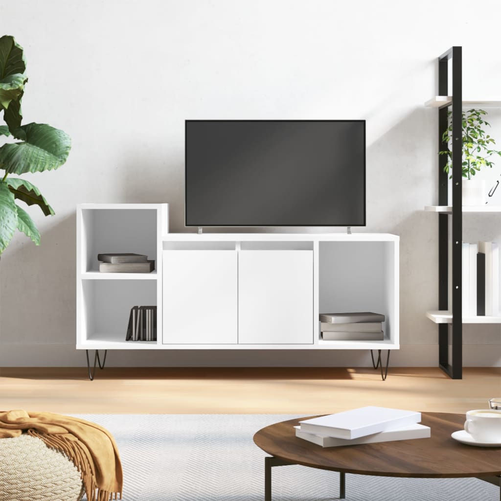 VXL8721012113572_m_en_hd_1.jpg vidaXL TV skrinka lesklá biela 100x35x55 cm spracované drevo – Obrázok 1