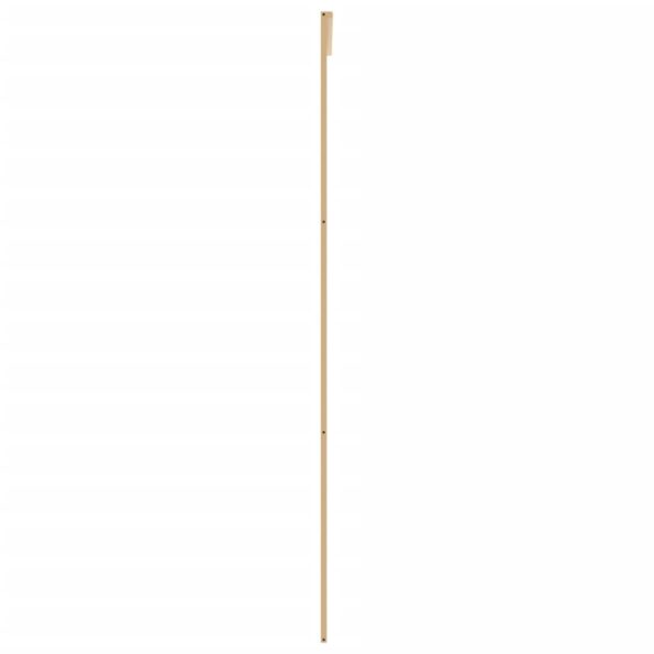 vidaXL Posuvné dvere zlaté 102,5x205 cm číre ESG sklo a hliník – Obrázok 5