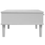 vidaXL Konferenčný stolík SENJA ratan. vzhľad biely 100x55x33 cm masív – Obrázok 7