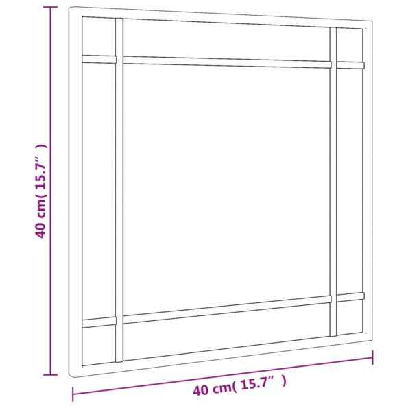VXL8721012134904_g_en_hd_5.jpg vidaXL Nástenné zrkadlo čierne 40x40 cm štvorcové železné – Obrázok 7