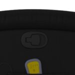 vidaXL Sklápacie masážne kreslo čierne lesklé umelá koža – Obrázok 10