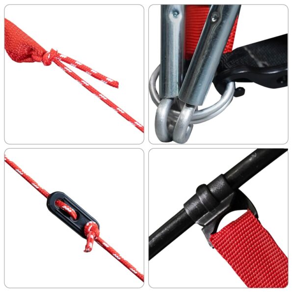 vidaXL Úložný stan sivý vodotesný – Obrázok 12