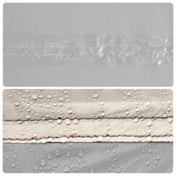 vidaXL Úložný stan sivý vodotesný – Obrázok 11