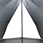 vidaXL Rodinný stan tipi 8 osôb sivo-oranžový vodeodolný – Obrázok 7