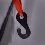 vidaXL Rodinný stan tipi 8 osôb sivo-oranžový vodeodolný – Obrázok 8