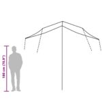 vidaXL Kempingová plachta modrá 300x294 cm vodotesná – Obrázok 10