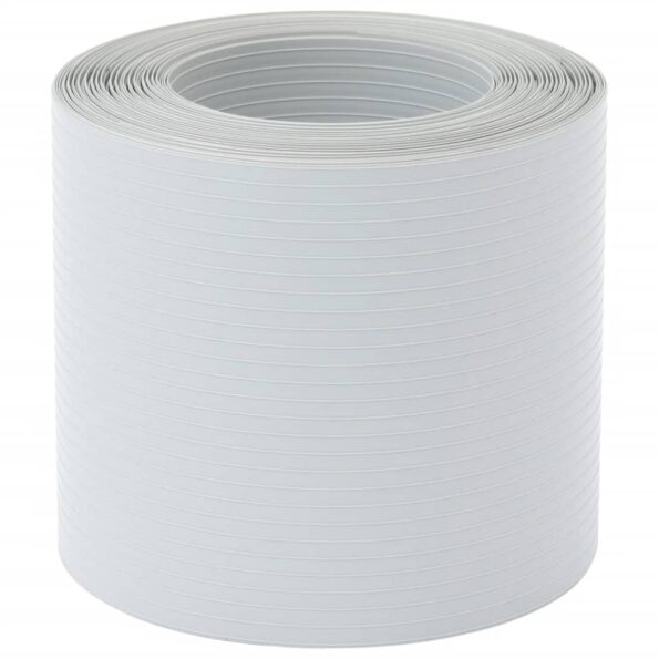 vidaXL Záhradné tieniace fólie 10 ks bledosivé 252,5x19 m PVC – Obrázok 3