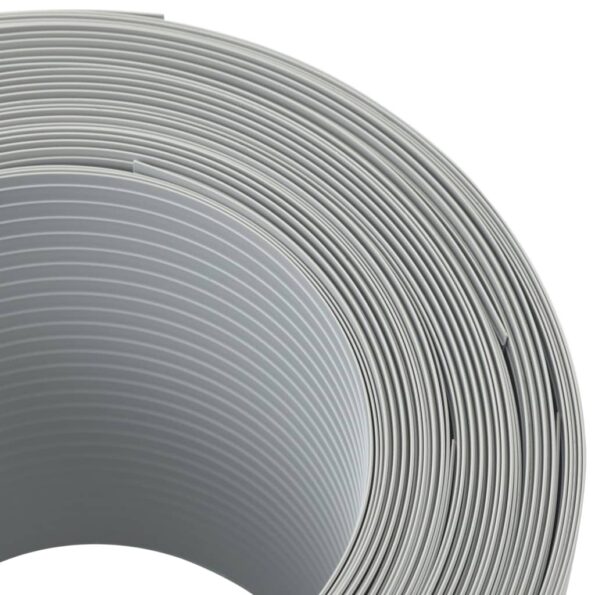 vidaXL Záhradné tieniace fólie 10 ks bledosivé 252,5x19 m PVC – Obrázok 4