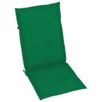 vidaXL Podložky na záhradné stoličky, vysoké operadlo 4 ks 120x50x3 cm – Obrázok 4