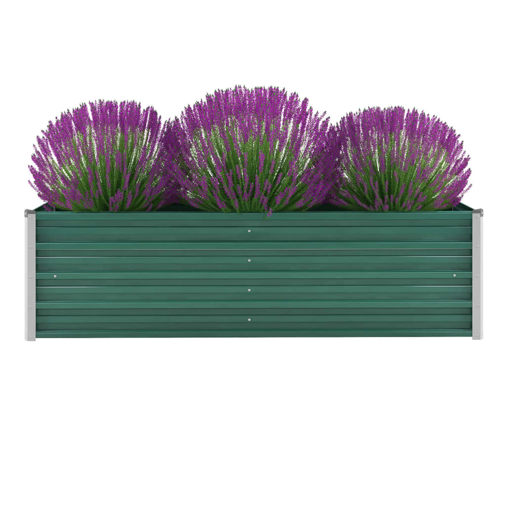 VXL8718475709046_m_en_hd_1.jpg vidaXL Vyvýšený záhradný záhon, pozinkovaná oceľ 160x40x45 cm, zelený – Obrázok 1