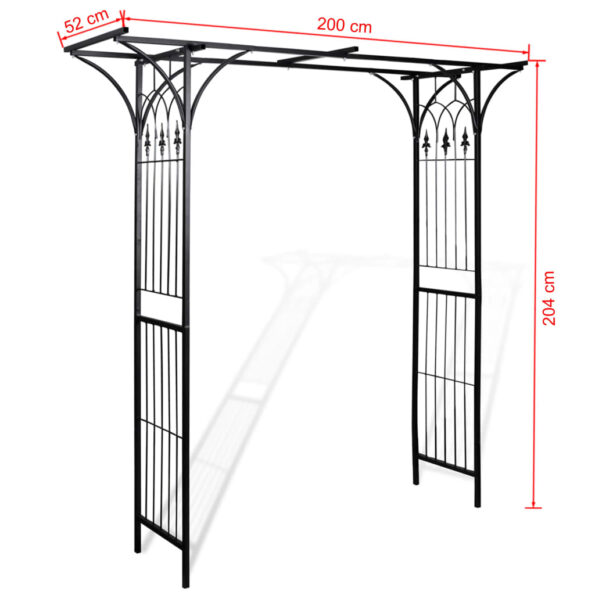 vidaXL Záhradná pergola 200x52x204 cm – Obrázok 4