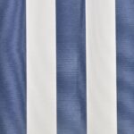 vidaXL Tieniaca plachta na markízu, modro biela 4x3 m (bez rámu) – Obrázok 3