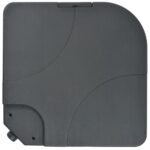 Prenosný stojan na slnečník, náplň piesok/voda 60 l – Obrázok 2