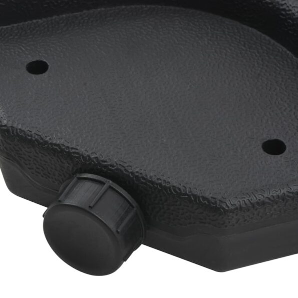 Prenosný stojan na slnečník, náplň piesok/voda 60 l – Obrázok 3